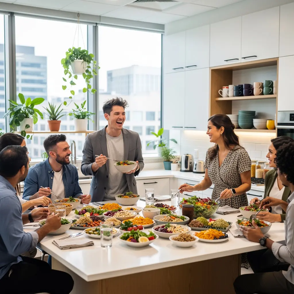 Professional team collaboration